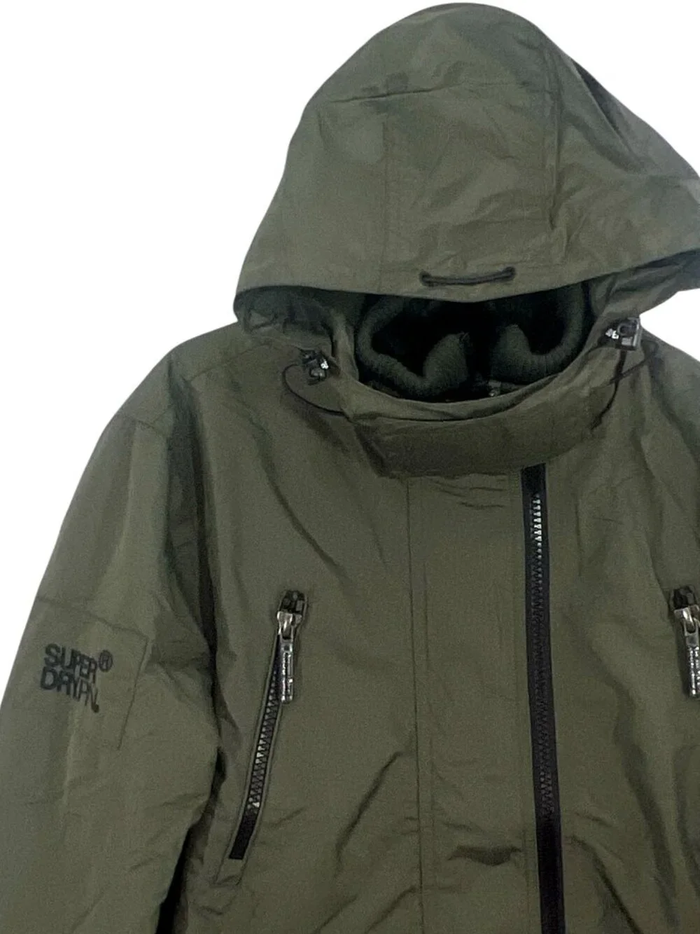 Superdry Mountain Windcheater Jacket Surplus Good Olive Size Medium New $180